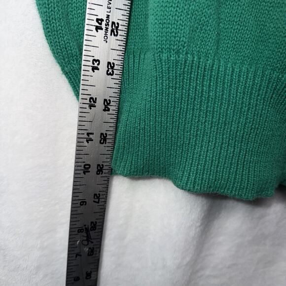 Vintage Lindsey Blake Christmas Sweater Embroidered Beaded Sz M Ornaments - Picture 9 of 12